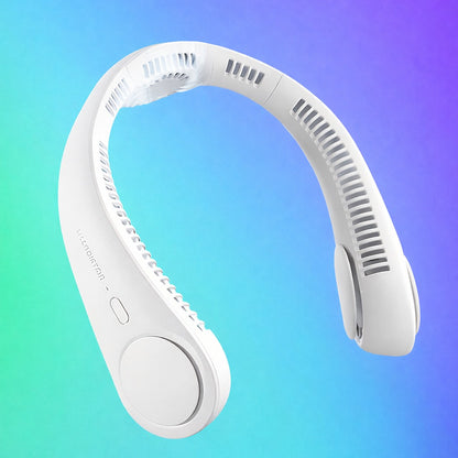 Portable Bladeless Hanging Rechargeable Neck Fan